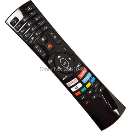 Remote Control for Finlux TELEFUNKEN 43UA3A63DGR, 49UA3A63DGR, 50UA3A63DGR, 55UA3A63DGR SMART55LED4K-WIFI-K