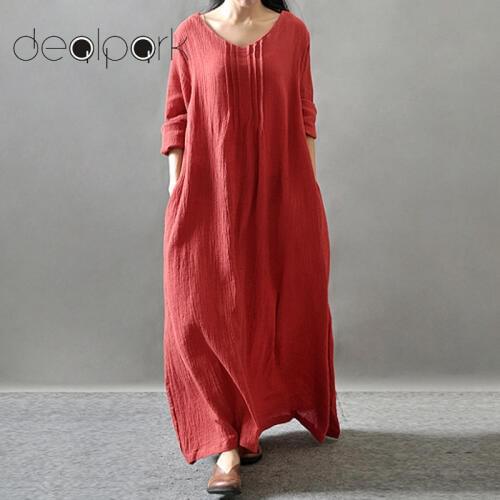 Romacci Long Sleeve Summer Dresses