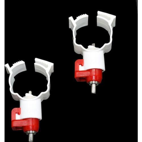 100pcs Water Ball Nipple Chicken Feeders Drinkers Chicken Coop Feeder Screw Drinkers Waterer 360 Angle Poultry supplies