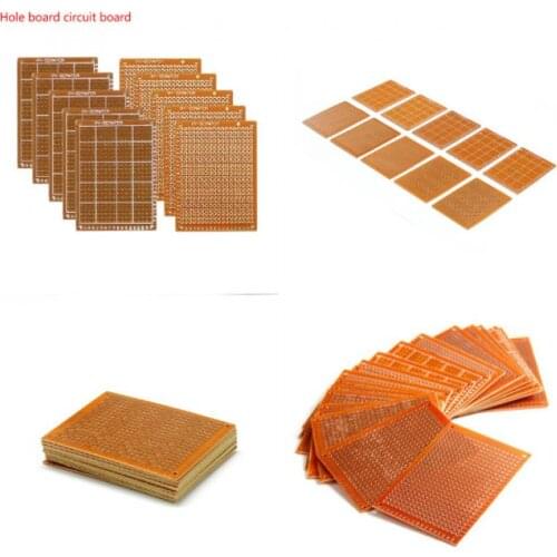 Prototype Paper PCB Universal Board 5*7 cm Electronic For Module Board Printed Circuit Board Rubber Board Connector Circuit