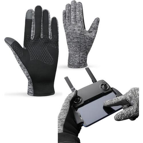 1Pair Waterproof Outdoor Gloves Touch Screen Photography Cold Protection Gloves for DJI Mavic Mini Drones Accessories