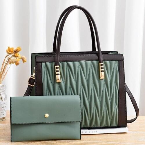 PU Leather Womens Handbag Fashion Female Hand Bags Solid Color Messenger Shoulder Bag Khaki Blue Red Yellow Pink Black Green