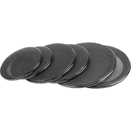 1/2/3/4/5/6 Inch Black Car Speaker Grill Mesh Round Horn Protective Cover Circle Enclosure Net DIY Decorative Accessories