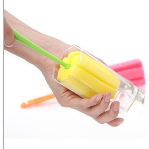 1PCS Bottle Sponge Brushes Cup Glass Milk Bottles Brush Washing Cleaning Cleaner Kitchen Tools baby Accessories Hot Sale