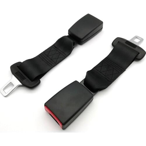 2PCS Universal 9'' Car Seat Seatbelt Safety Extender Belt Clip Extension BUCKLE