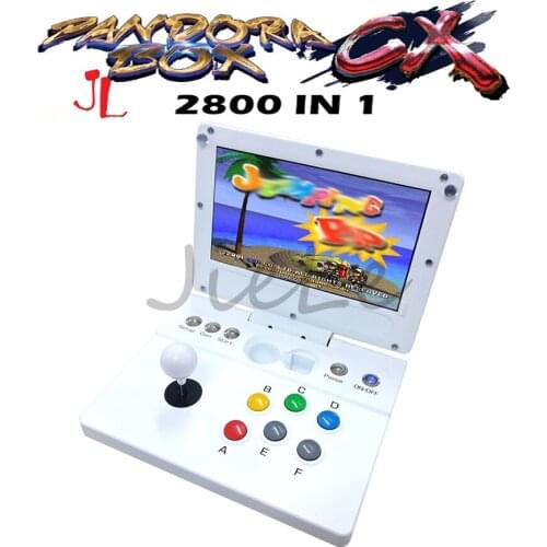 2021 Retro Portable Console Pandora Box CX 2800 in 1 can 3P game save game progress can add the game mini Arcade with gamepad