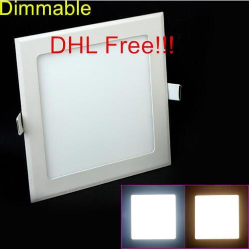 25W Dimmable LED Ceiling Downlight Natural white/Warm White/Cold White Square led panel light with driver 2 Years Warranty 20PCS