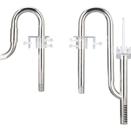 Aquarium Fish Tank Filter Inflow Outflow Lily Pipe Oil Film Remover Skimmer Set