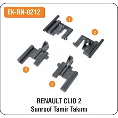 ALTECH Renault Clio For Sunroof Repair Kit EK-RN-0212