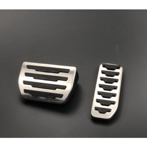 Car accessories Fuel Gas Accelerator Brake Pedals Pad Plate Cover For Land Rover Range Rover Evoque Discovery Sport for Jaguar