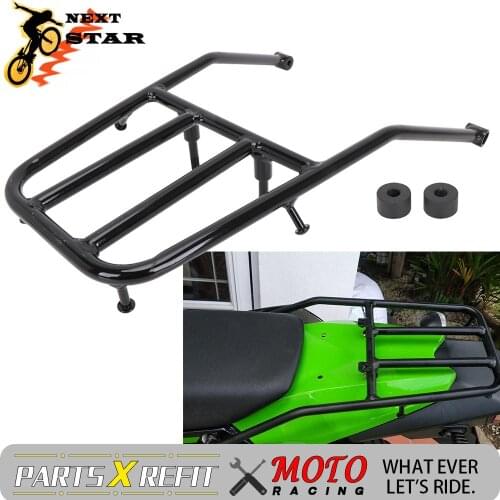 Motorcycle Rear Seat Luggage Rack Support Holder Saddlebag Guard Cargo Shelf Bracket Kits For Kawasaki KLX250 KLX 250 2008-2019