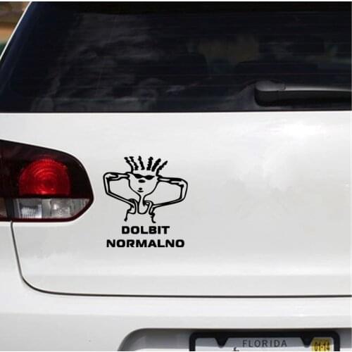 Centímetros dolbit normalno musical engraçado carro adesivo e vinil decalque do carro auto adesivos N2147