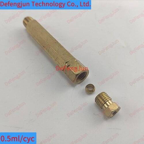 Detective Volumetric oil Distributor lubrication separator valve piston dispenser manifold 0.5ml/cyc