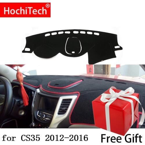 For CHANGAN CS35 2012-2016 Right and Left Hand Drive Car Dashboard Covers Mat Shade Cushion Pad Carpets Accessories