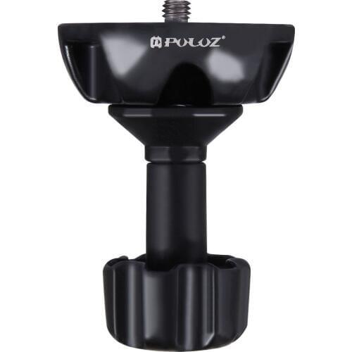 For Fluid Head Tripod DSLR Rig Cameras,PULUZ 75mm Half Ball Flat to Bowl Adapter