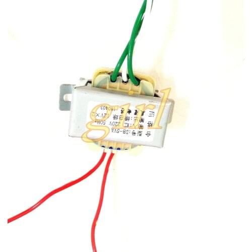 EI4120 5W power transformer DB-5VA 220V to 12V x 2 double 12V 12V-0-12V 0.2A