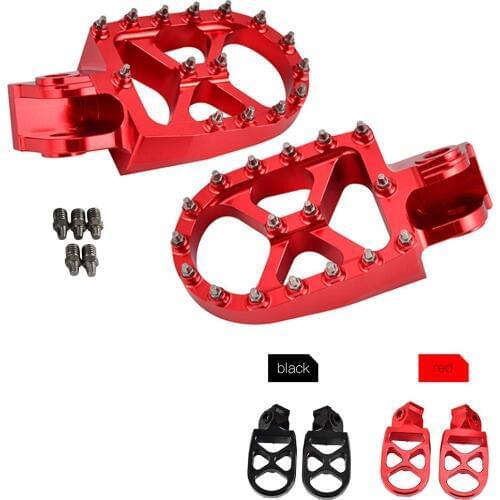 Racing Foot Peg Footrest Pedals For Beta 125 250 350 390 400 430 450 480 498 500 RR 2T 4T XTrainer 250/300 Motard 400 450 525