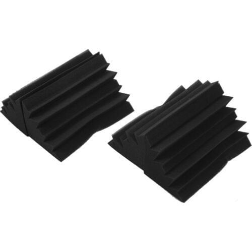 Hot sale 4 Pack 4.6 x 4.6 x 9.5 inch Corner Bass Trap Acoustic Studio sponge Absorbers