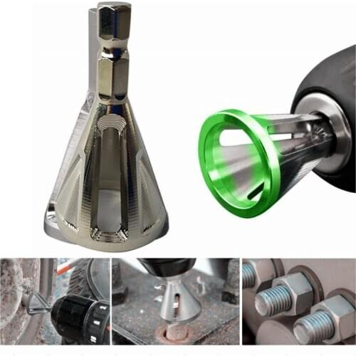 Hot Fashion Stainless Steel Deburring External Chamfer Tool High Strength Hardness Drill Bit Remove Burr Silver Drop Shipping