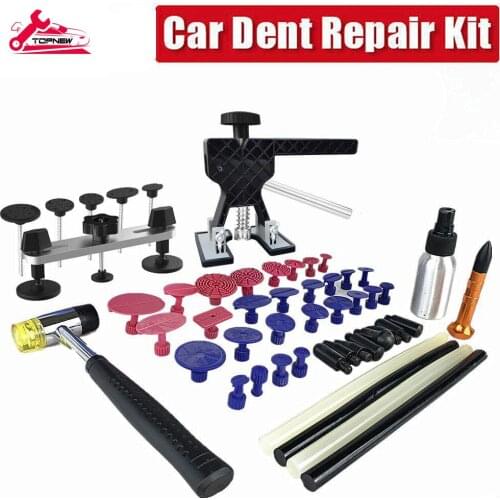 Auto Body Work Paintless Dent Removal Tools Hail Damage Repair Kits Bridge Puller Dent Lifter Glue Puller Hand DIY Repair Tools