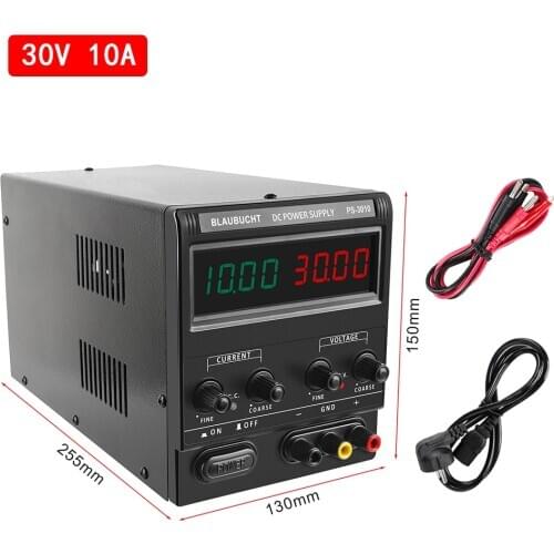 Switching Laboratory DC Power Supply Adjustable 30V 10A120V Lab Power-supply Voltage Regulator Stabilizer Bench Source