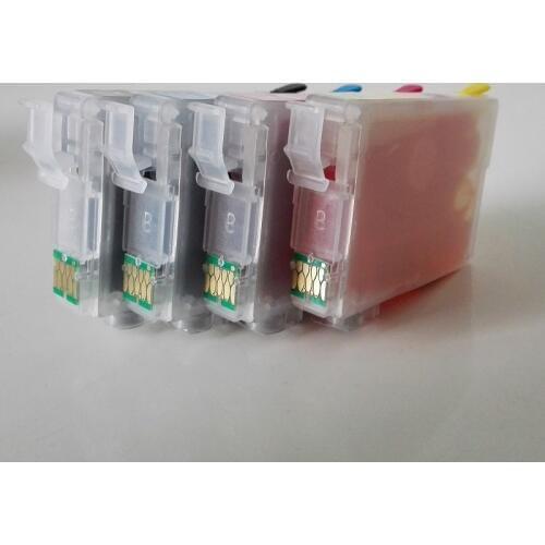 INK WAY Non Oem Refillable Ink Cartridges For Epson XP212 XP312 XP225 XP325 XP425 18xl,with chips and ink, ready to use