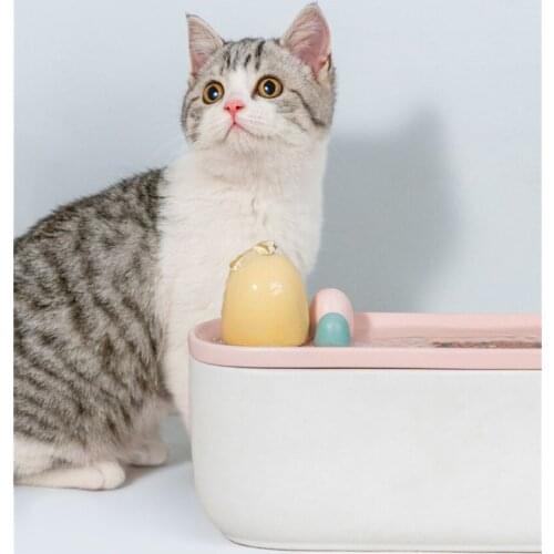 Electric Ceramic Drinking Fountain For Cats Dogs Drinking Bowl Auto Porcelain Cat Water Fountain Dispenser Pet Product Food Bowl