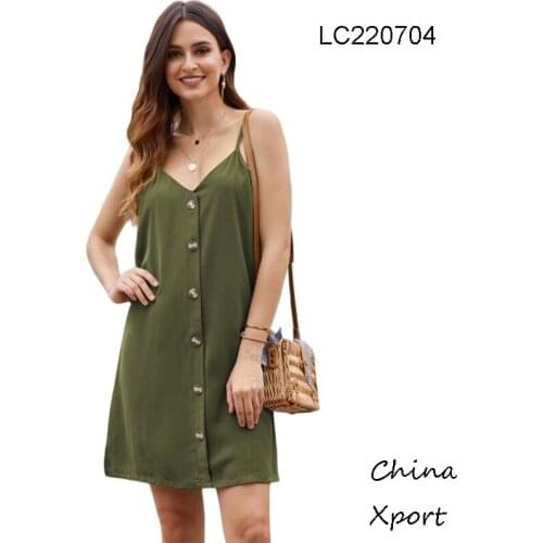 2021 best seller sleeveless spaghetti strap summer female camisole women dress pullover sexy casual knee length pencil dress