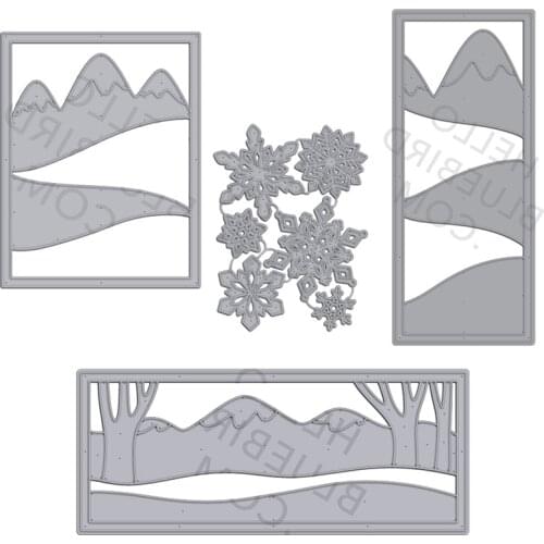 New slope rectangular frame metal Cutting Dies Stencils DIY Scrapbooking Paper/photo Cards Embossing Dies