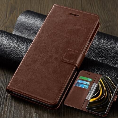 POCO-M3 Case Etui Luxury PU Leather Texture Magnetic Stand Flip Cover for Xiaomi POCO M3 M 3 POCOM3 6.53'' Shockproof Coque Capa