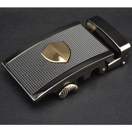 Genuine Mens Belt Head, Belt Buckle,Leisure Belt Head Business Accessories Automatic Buckle Width 3.5CM luxury fashion LY187512