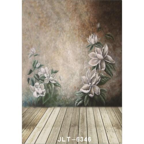 Fabric Cloth Custom Photography Backdrops Prop Oil Painting Wallpaper Wooden Vinyl Backgrounds Photo Studio for Wedding Children