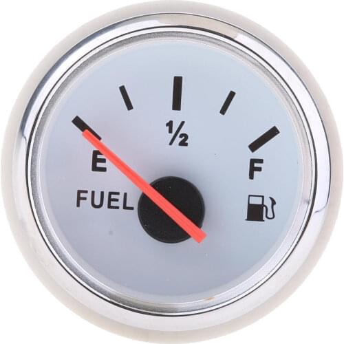 Brand New 52MM 2" Pointer Fuel Level Gauge for Universal Boat Car Truck RV Camper