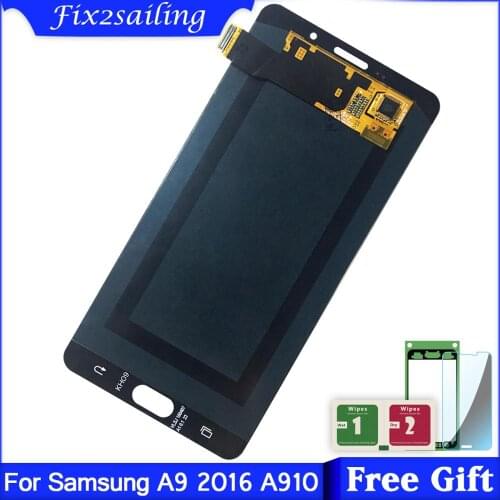 6.0" lcd Display For SAMSUNG GALAXY A9 Pro LCD 2016 A910 A9100 A910F Display Touch Screen Replacement