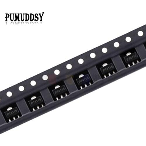 10PCS PT4115B89E SOT89-5 PT4115 SOT SOT-89 SMD PUMUDDSY