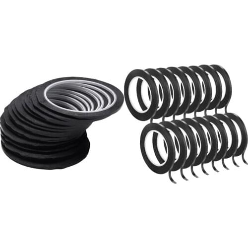 32 Pcs 3Mm Width Graphic Tape Whiteboard Tape Self Adhesive Chart Line Tape,33M & 66M