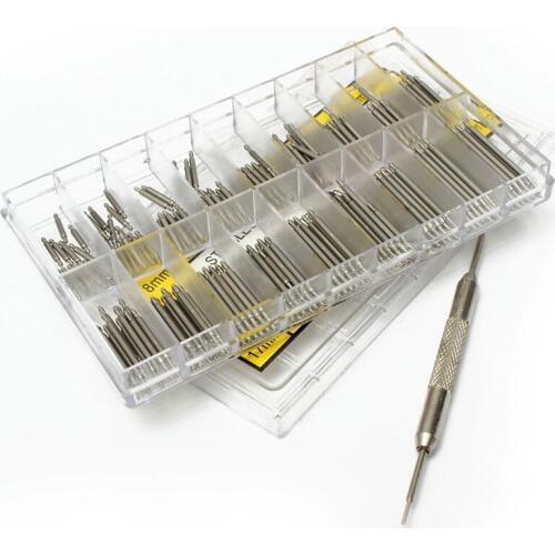 360pcs 8-25mm Watch Band Strap Link Pin Spring Bars Remover Removal Repair Tools