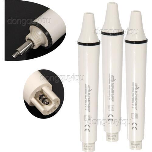 Free shipping 3* Dental Ultrasonic Scaler Piezo Handpiece Compatible EMS Woodpecker Tips Hose
