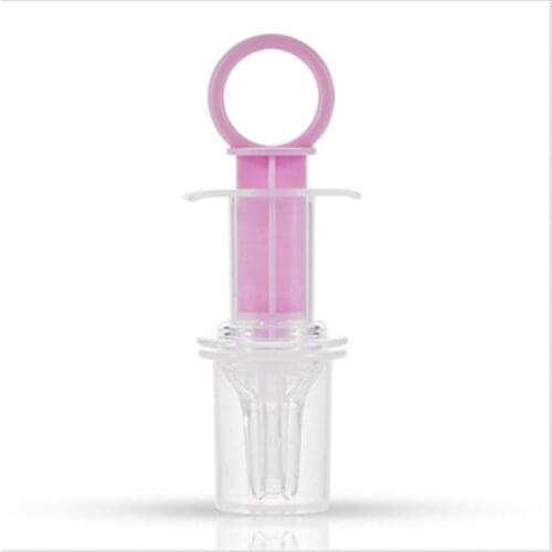 Baby Kids Smart Medicine Dispenser Needle Feeder Squeeze Medicine Dropper Dispenser Pacifier Feeding Utensils Baby Accessories