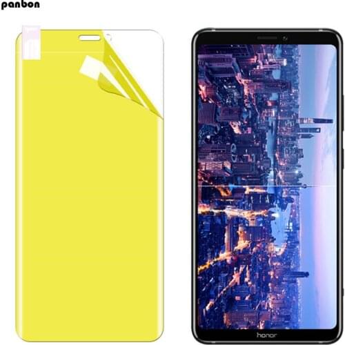 For Huawei Y6 Prime 2018 Hydrogel Film Soft TPU Full cover screen protector For Y5 Prime Y7 Y9 2018 2019 Nano film