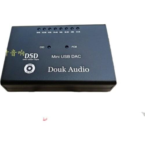 DSD hard solution DAC XMOS U8 headphone amplifier, coaxial DSD1796 four-layer PCB