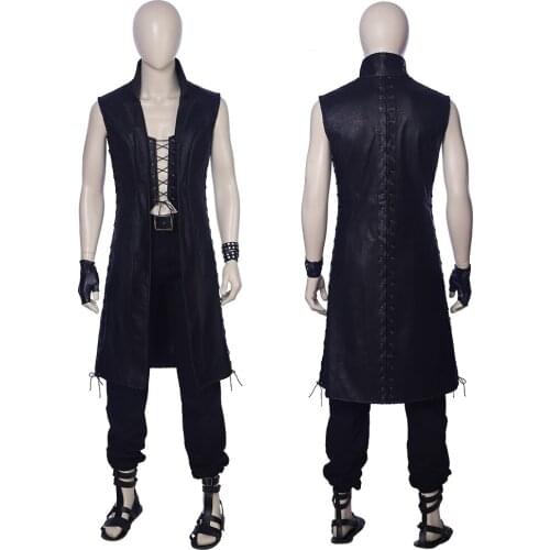 Game DMC Cosplay Costume Devil Hunter V Clothing Halloween Party Outfit Full Sets With Shoes