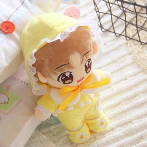 Puppet Clothes Hat Shoes Clothes Dress Up 20cm Doll Wear Accessories Suit 20cm Christmas Gifts