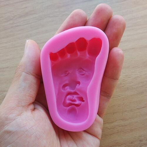 Halloween Feet Cake fondant silicone moldHalloween Fondant decoration Cupcake Baking Tools Chocolate SQ17129