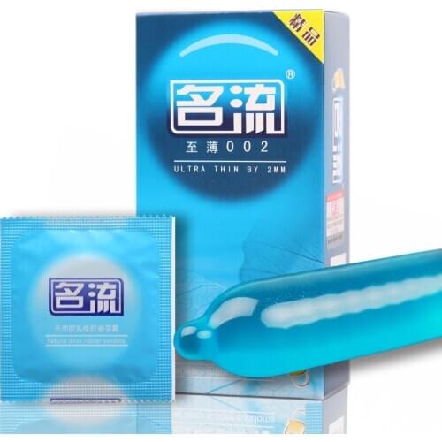 Sex Toys Ultra Thin 2MM Man Condom Natural latex Rubber Condoms Penis Slim Tighten Safer Contraception For Men Sex Delay Condoms