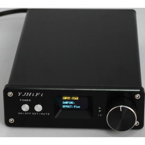 STA326 OLED 2.0 channel digital power amplifier Class D DC24V-32V Stereo Audio Amplifier 2x50W