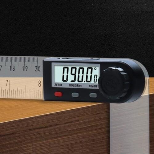200mm digital instrument angle inclinometer angle digital scale electronic goniometer protractor angle detector