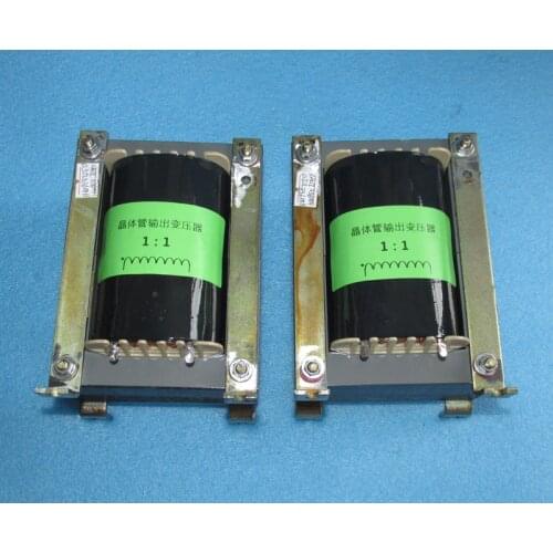 1:1 long magnetic circuit transistor power amplifier with 80W output transformer, strong matching, overcurrent 2A and 12A