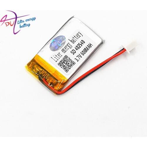 XHR-2P 2.54 3.7V 600mAh 402540 polymer lithium battery point reading machine business pen