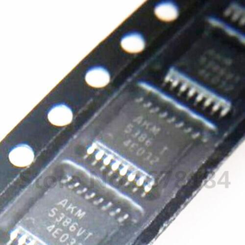 5PCS/lot AK5386VT IC ADC AUDIO STER 24BIT 16TSSOP 5386 AK5386